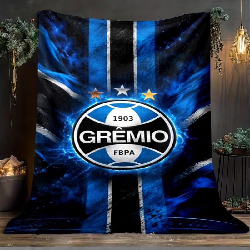 1PC Fc 1903 Emblem Printed Soft Flannel Blanket Throw for Adult Bedroom Living Room Sofa Camping Travel Fan gifts Christmas Gifts