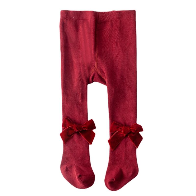 Girls Stocking Spring Autumn Tight For Toddler Baby Infant Tights Babies Pantyhose Bows For Baby Girl Legging Tights