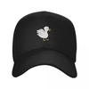 Great White Pekin Duck Flapping Wings Baseball Cap Hat Unisex For The Sun Birthday Winter Hats for Unisex Womens