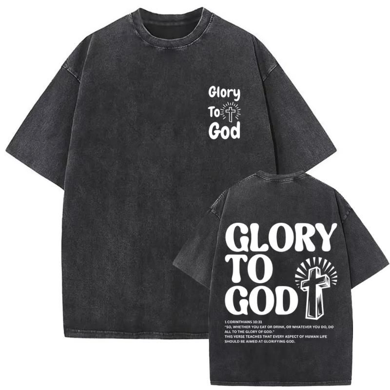 

Christian Religious Jesus Forgive Them Father Vintage Washed Tshirt Unisex Women Gothic Rock Oversized T Shirts Tops Streetwear 2XL