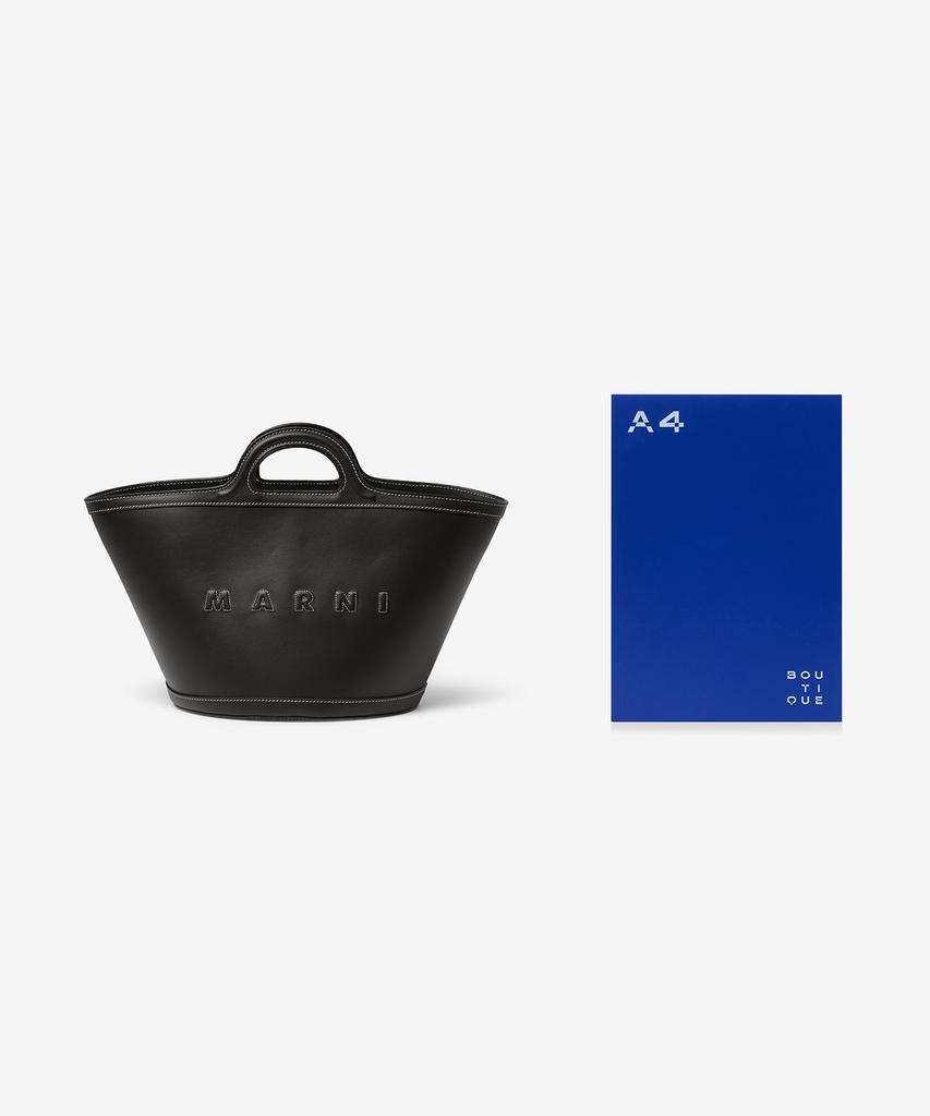 Marni Small Tropicalia Tote Bag - Black / Bmmp0097U0Lv58900N99