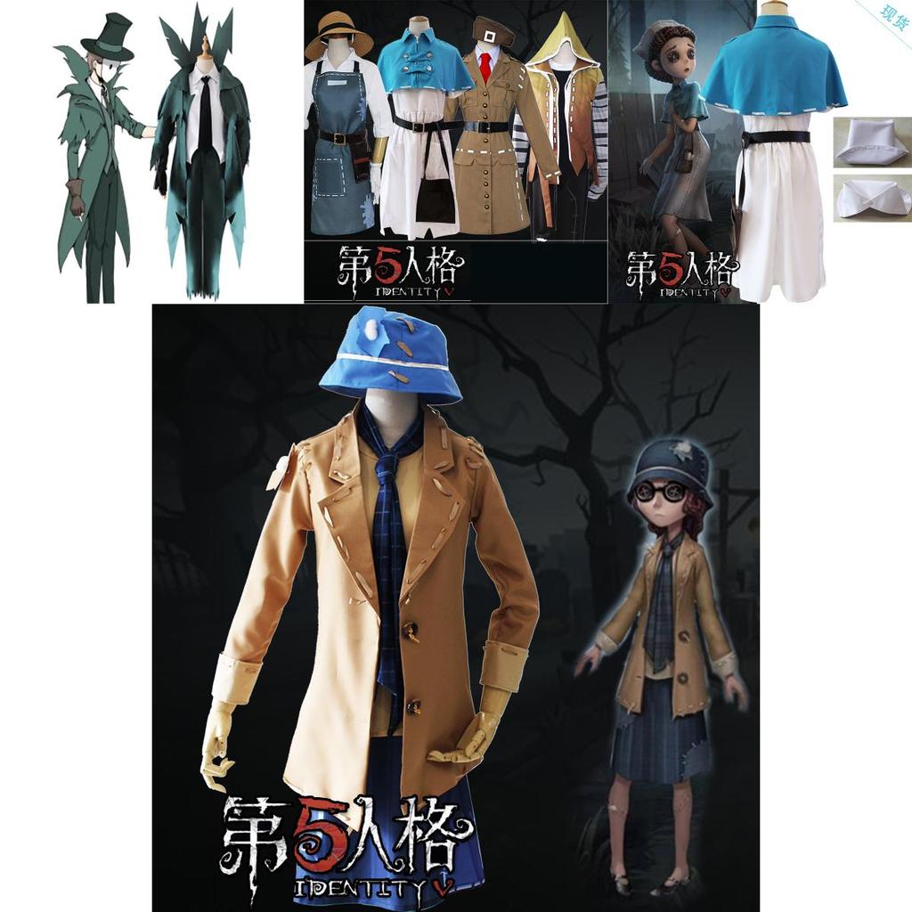 Unique Identity V Doctor Air Force Jack Costume For Creative Halloween And Game Events