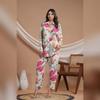 Kalaanj Reyon Bland Regular Women Kurta Set (KALSS24SK-6_SP-83-L_Multicolor