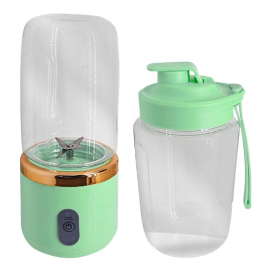 Frullatore Portatile 360W per Frullati e Smoothie 6 Lame Autopulente Tazza Spremiagrumi 400ml Ricaricabile Frullatore per Smoothie per Cucina Viaggio Palestra