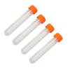 100pcs 10ml 10ml Volume 10ml Centrifuge Tube Screw Lid Screw Cap Tubes  Sample Preservation