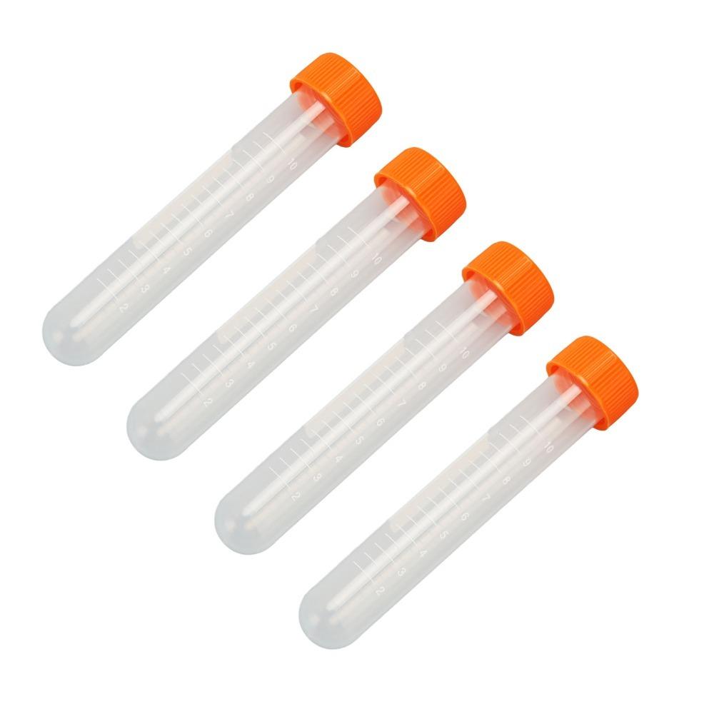 100pcs 10ml 10ml Volume 10ml Centrifuge Tube Screw Lid Screw Cap Tubes Sample Preservation