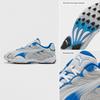 Puma Atmungsaktiv Bequem Vielseitig Rutschfest Verschleißfest Niedrig geschnitten Laufschuhe Unisex Laufschuhe Grau Blau 401560-08