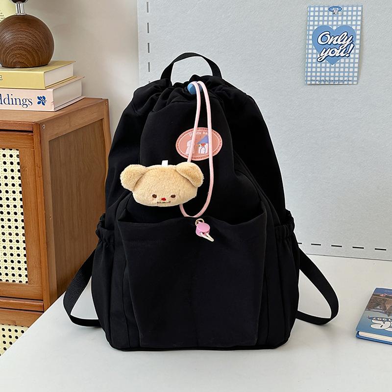 New shoulder bag large capacity casual backpack light sports high sense backpack cross-border schoolbag women's tide
