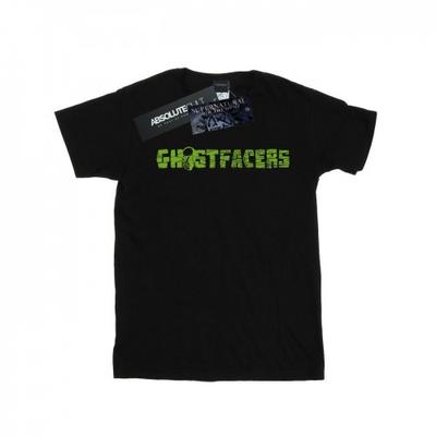 Womens/Ladies Ghostfacers Logo Cotton Boyfriend T-Shirt