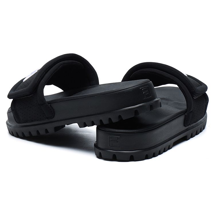 FILA Heritage-FHT Trendy Comfortable Rubber Sole Slide Sandals Women Footwear F12W124624FBK