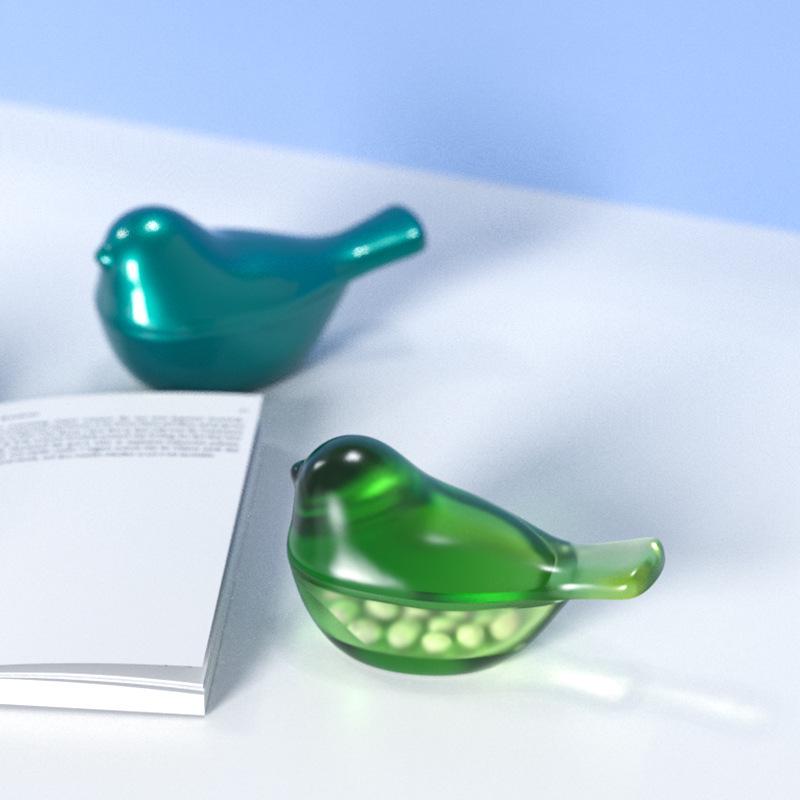 3D Little Bird Storage Box Silicone Mold - DIY Crystal Epoxy Resin