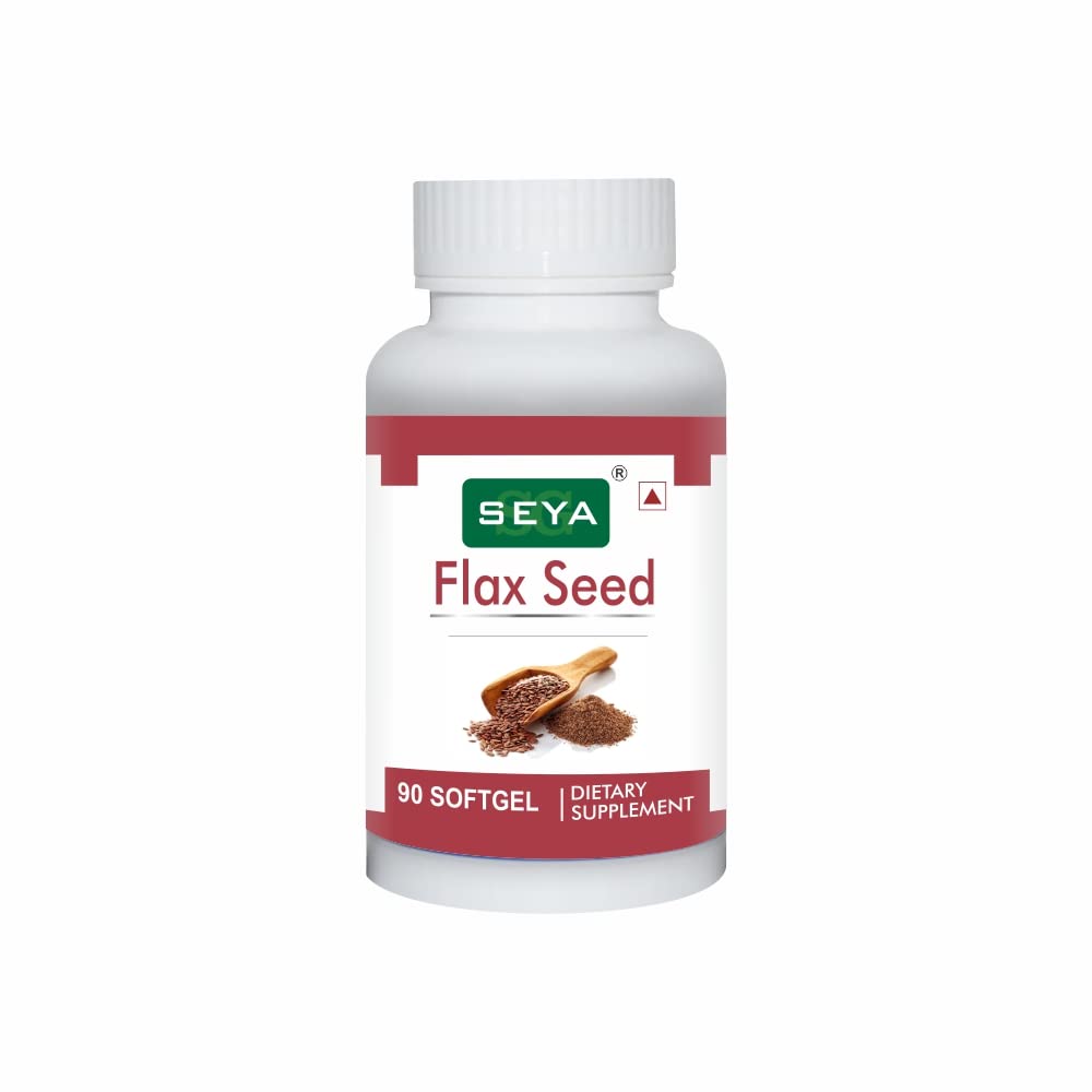 

Seya Flaxseed Softgel Capsule, Health Supplement | 90 Softgel 150gm 0.3lbs