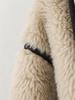 2024 Winter European & American Style Versatile Big Lapel Loose Long Leather and Fur Coat