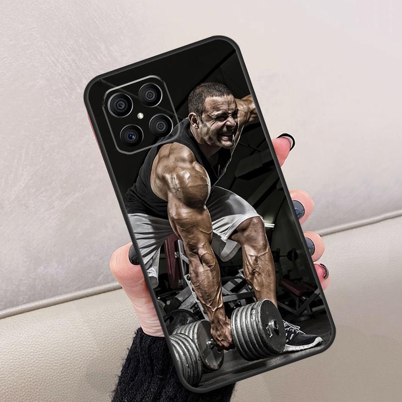 Bodybuilding Gym Fitness For Honor Magic 8 6 7 Pro Case For Honor 400 Lite 200 50 70 90 X8c X8b X9a X9b X9c X9d Win RT