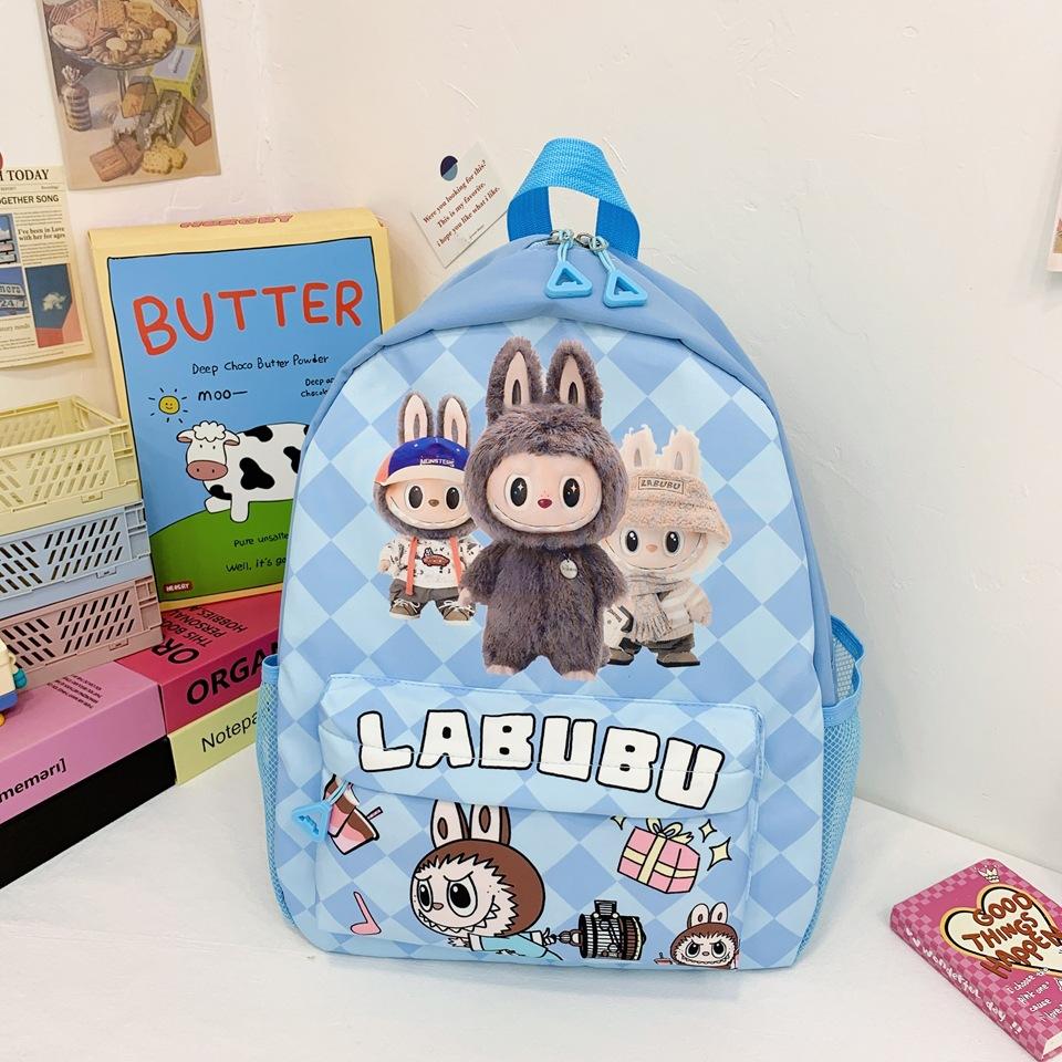 School bag new trend cartoon large capacity lightweight burden reduction fresh fashion casual backpack