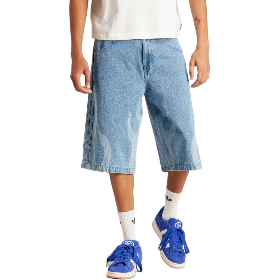 Adidas Originals Denim Shorts Men's Light Blue IS2893