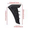 Car Side  Air Flows Vents Wing Spoilers Stick Cover Trim Decorations