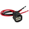 19153180 PT2271 4-Pin Radiator Cooling Fan Connector Plug Socket Cable Wire Pigtail Fit for Dodge Challenger Ford Lincoln Jeep