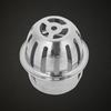 Stainless Steel Round Shape Floor Drain for Home Bathroom Outdoor Yard Balcony Use(75mm/3in)