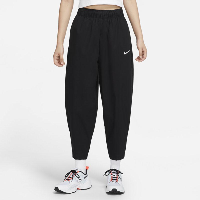 Nike Essential Woven Pants Curve Women Bottoms Black DD5976-010
