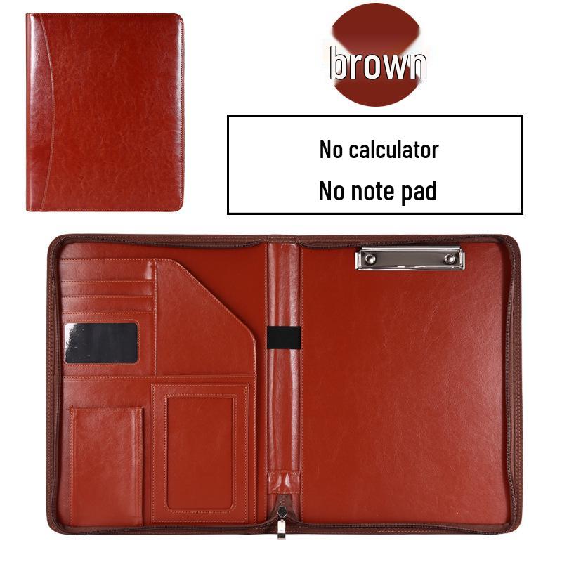 A4 Zipper Bag Multifunctional Storage Folder with Office Clip & Custom Logo Option