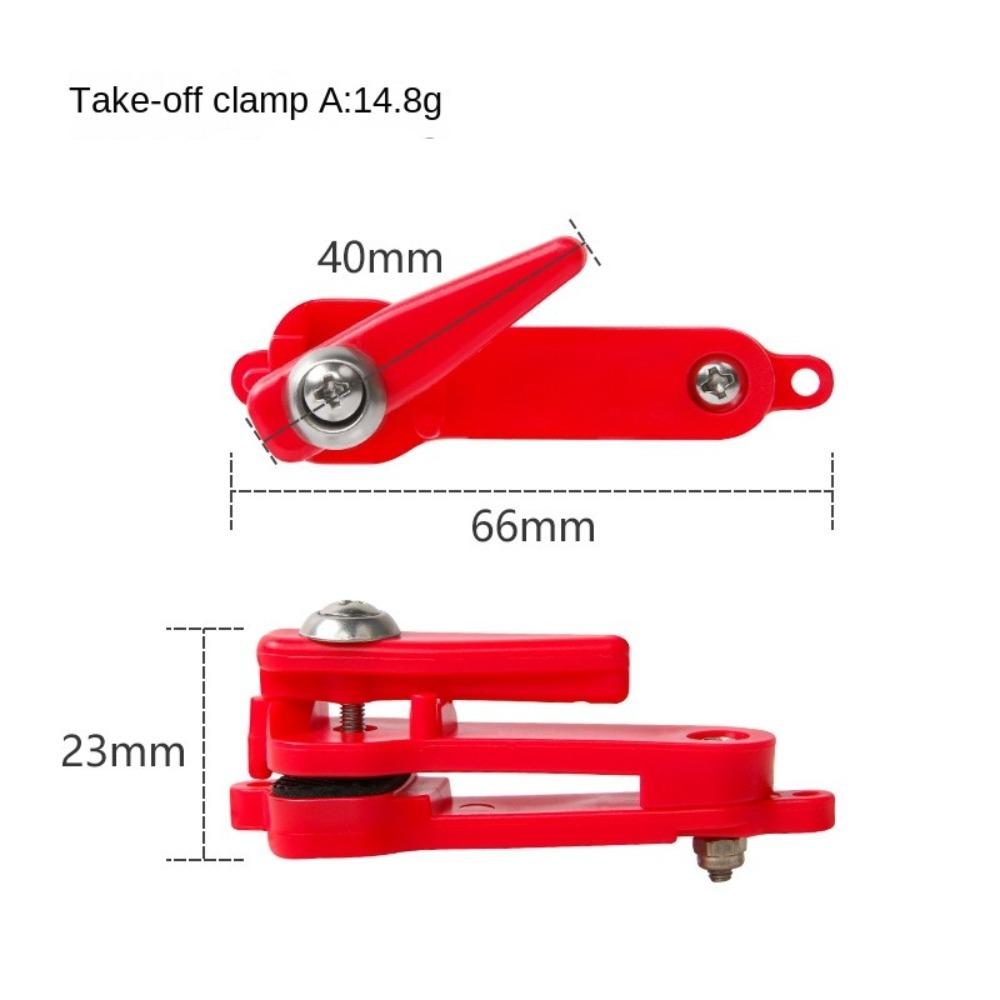 Fishing Releaseclip Adjustable Offshore Fishing Board Release Clip Snap Release Multiple Options Line Clips for Planer Board