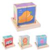 Wooden 3d Puzzle For Kindergarten And Early Education Children