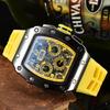 Barrel-type Youth and Fashion Small Three-pin Sports Six-pin Multi-functional Quartz Watch