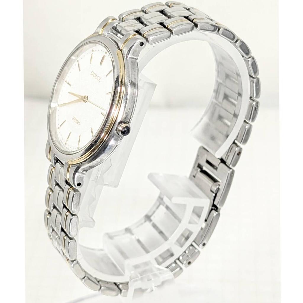 SEIKO Dolce Battery Working Men's Watch, Replaced, Condition, Z-07