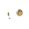 Nordic Abstract Knot Sculpture Metal Shaped Figurine Yarn Ball Ornament Creative Ceramic Statue for