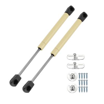 Motoforti Universal Lift Support Strut Shocks 10"/254mm 30lb/135N/13.5kg Yellow