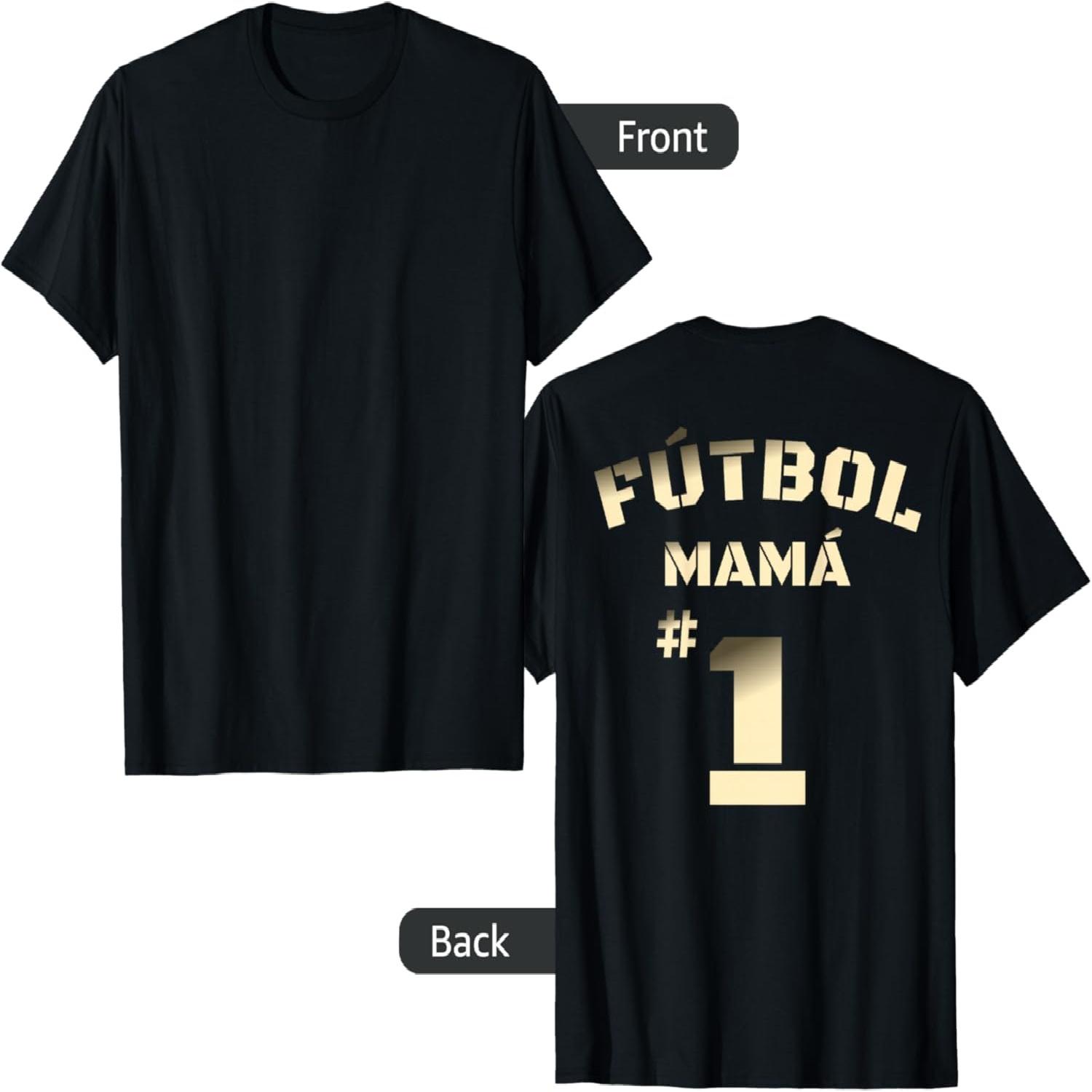 Spanish Fútbol Mamá T-Shirt S разноцветный