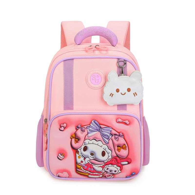 Elementary school bag cartoon girl second to fifth grade large capacity backpack children lightweight weight backpack