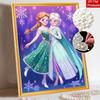 30x40cm Frozen Pearl Painting Kit Frameless DIY Pearl Diamond Art for Adults & Beginners Handmade Gem Art Home Wall Decor & Gift Idea