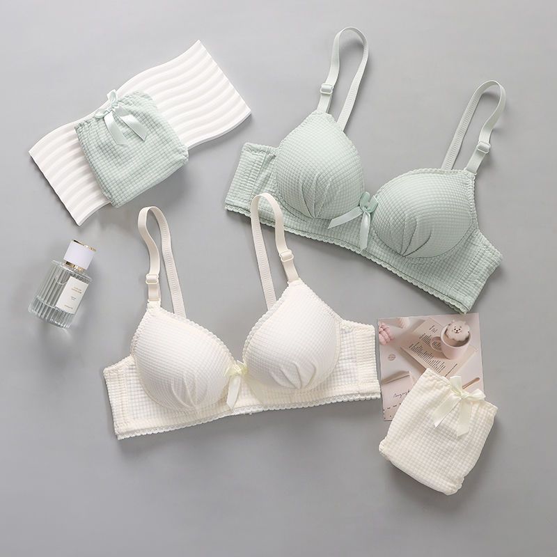 Wireless Bras Solid Backless Push Up Bras For Women's Bras Sexy Fashion Lady Bras Beauty Lingerie Girls Simple Bras 32/75AB Bra