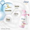 DOVE White Peach Foaming Body Wash