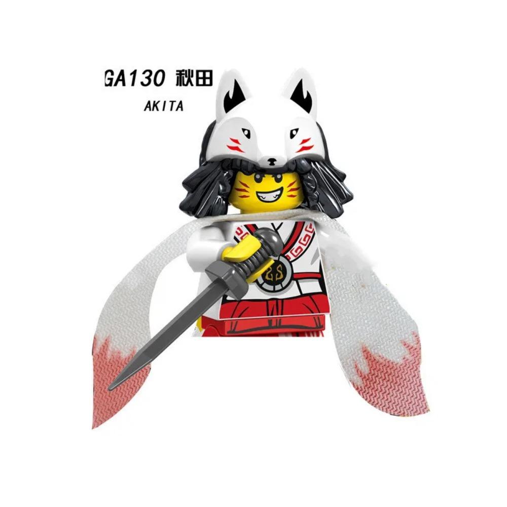 XL0001-0005 Anime Building Block Action Figures Cartoon Movie Doll Assembly Toy Puzzle Toy Kids Birthday Gifts