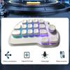 17 Key Hot Swappable Mechanical Number Pad with VIA Programmability USB wireds Connection and RGBs Backlit PBT Keycaps for Laptop PC