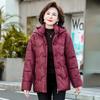 Down and Cotton Jacket Mid-length Plus Size 2025 New Padded Jacket for the Elderly Women's Winter Jacket Cotton Jacket