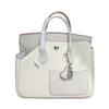 Nuova borsa a mano alla moda, motivo litchi, patchwork irregolare, borsa platino, borsa a spalla messenger, borsa da donna versatile 30CM