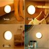 Smart LED Sensor Night Light: Automatic On/Off Bedside Lamp for Bedroom