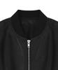 Noirer Cow Leather Ma-1 Blouson (Black)