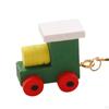 1/12 Dollhouse Mini Christmas Train Miniature Wood Model Wooden Toy for