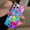 F-Automne G-Garçons Jeu de Fête Étui de Téléphone Couleur Pour IPhone 17 16 15 14 13 12 11 Pro Max Plus Pro Coque