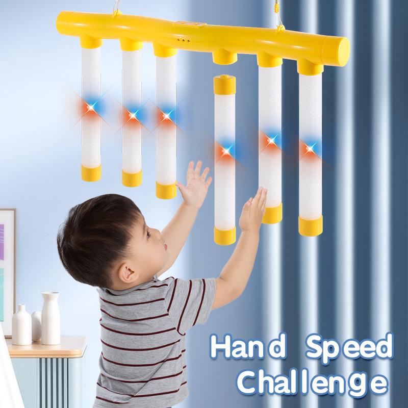 Kids' Hand-Eye Coordination Quick-Response Stick Grab Game