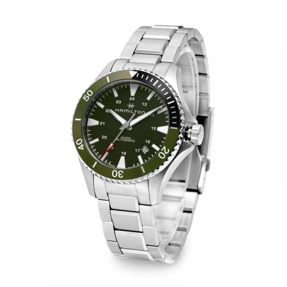 Hamilton H82375161 Khaki Navy Scuba Mens Metal Watch