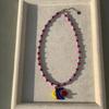 Exquisite Beaded Necklace with Glass Fish Pendant Handmade Clavicle Chain Unisex Choker Versatile Accessory for Women
