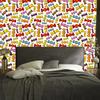 Colorful Candy Wallpaper for Living Room and Bedroom 50x1000