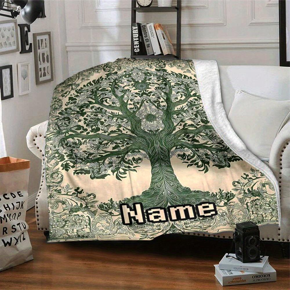 Tree Of Life Home Blankets Comfortable Soft Lightweight Multipurpose Blanket For Picnics Sofas Offices Beds Living Rooms Perfect Gift For Friends And