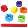 6pcs Wearable Design Silicone Slap Bracelets Childs Slap Band Toy  Kids Birthday Gifts